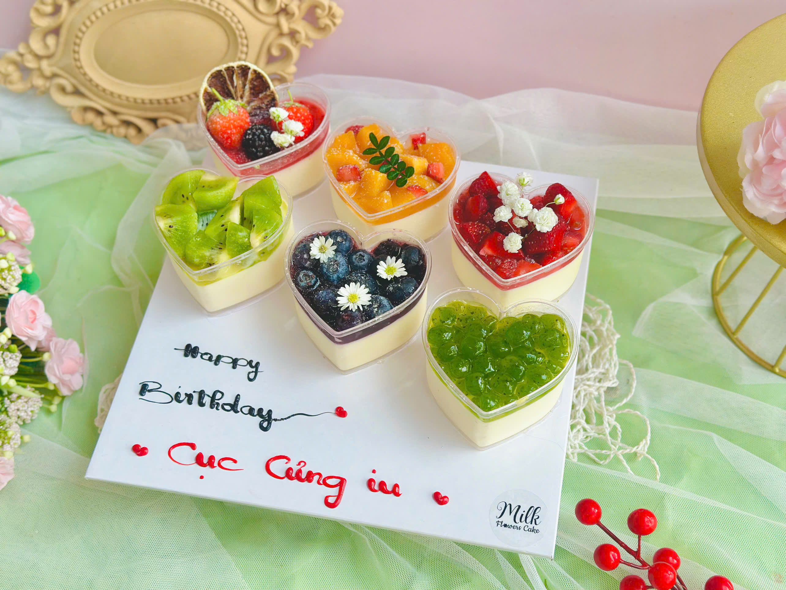 Bánh Panacotta Mix Vị